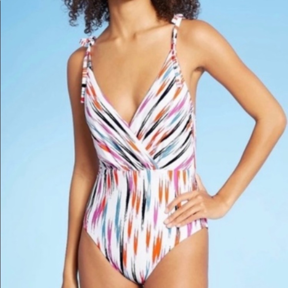 Sea Angel Women’s Multicolor Striped One Piece Swimsuit